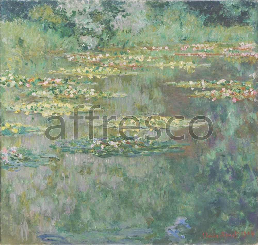 Impressionists & Post-Impressionists | Claude Monet Le Bassin des Nympheas | Affresco Factory