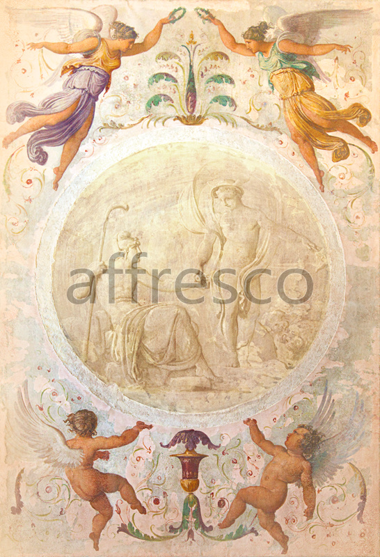 5194 | Classic Ornaments | classical ornament with figures | Affresco Factory