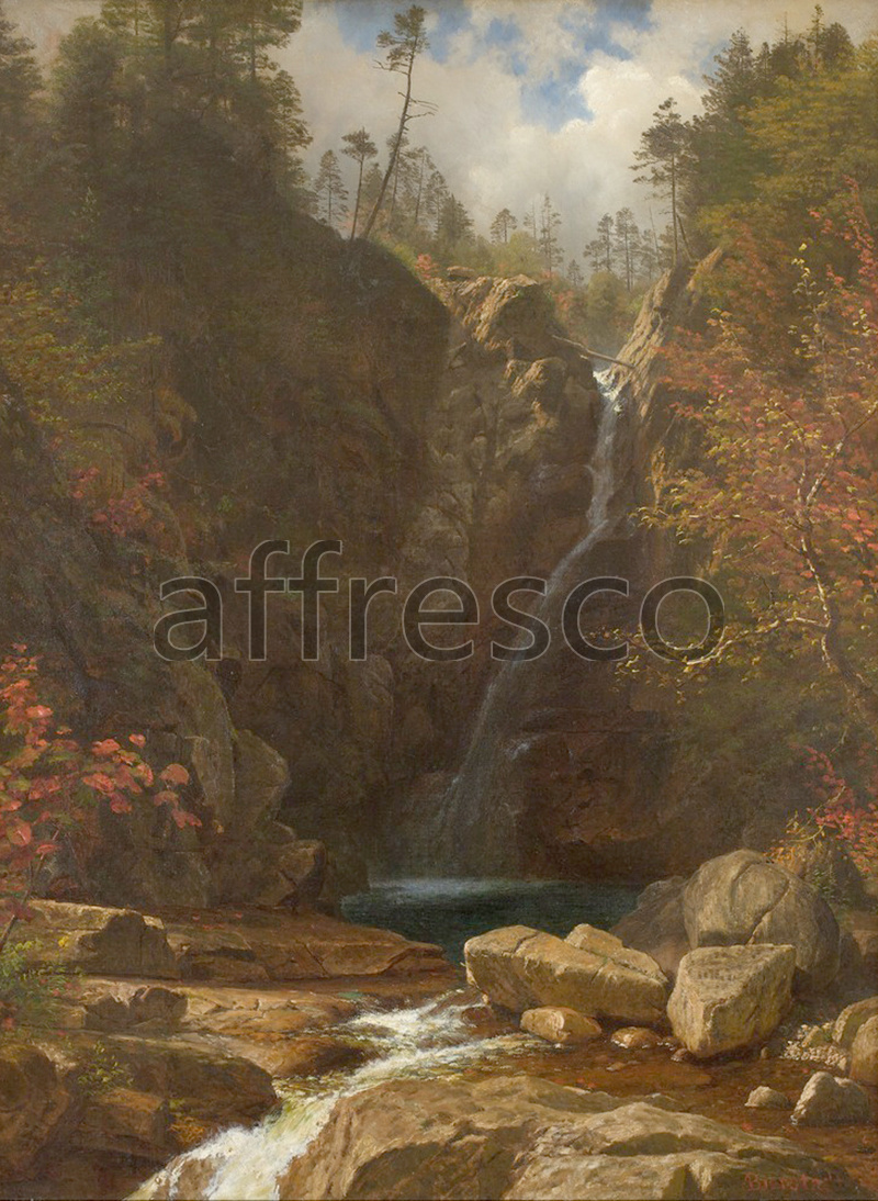 Classic landscapes | Albert Bierstadt Glen Ellis Falls | Affresco Factory
