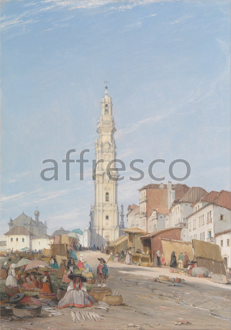 Classic landscapes | James Holland Torre Dos Clerigos Oporto Portugal | Affresco Factory