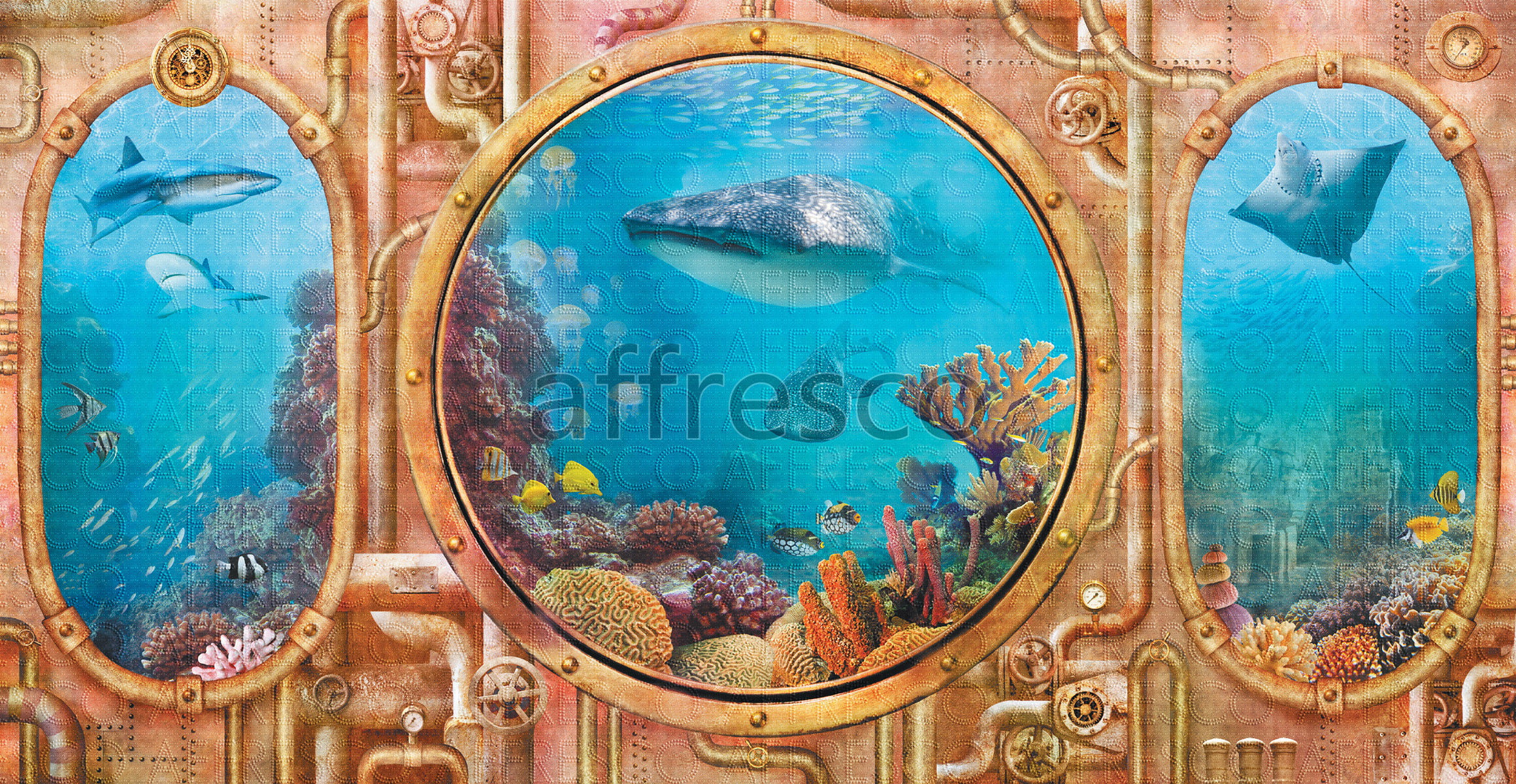 6472 | The best landscapes | Undersea world | Affresco Factory