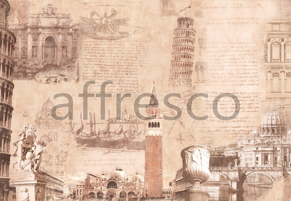 7087 | Graphics | Итальянский графический коллаж | Affresco Factory