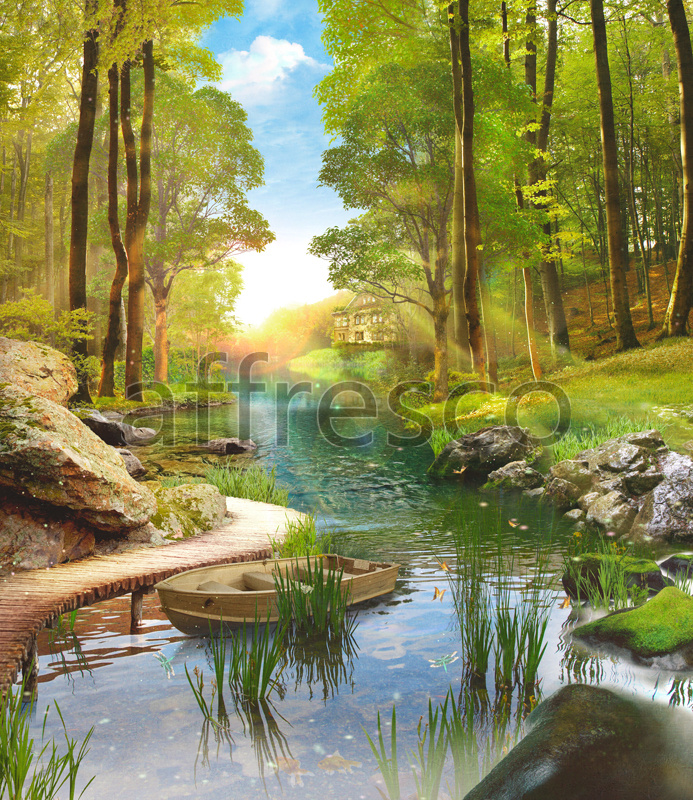 6329 | The best landscapes | Forest landscape | Affresco Factory