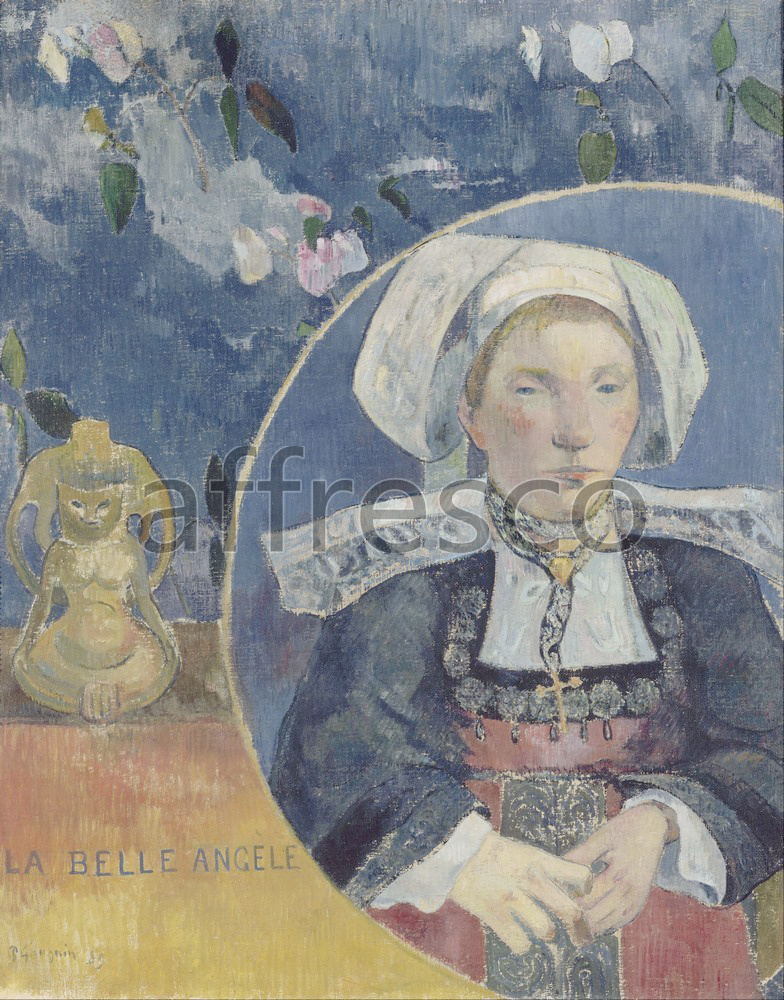 Impressionists & Post-Impressionists | Paul Gauguin La Belle Angele | Affresco Factory