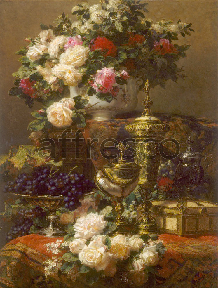 Still life | Jean Robie Flowers and fruit | Affresco Factory