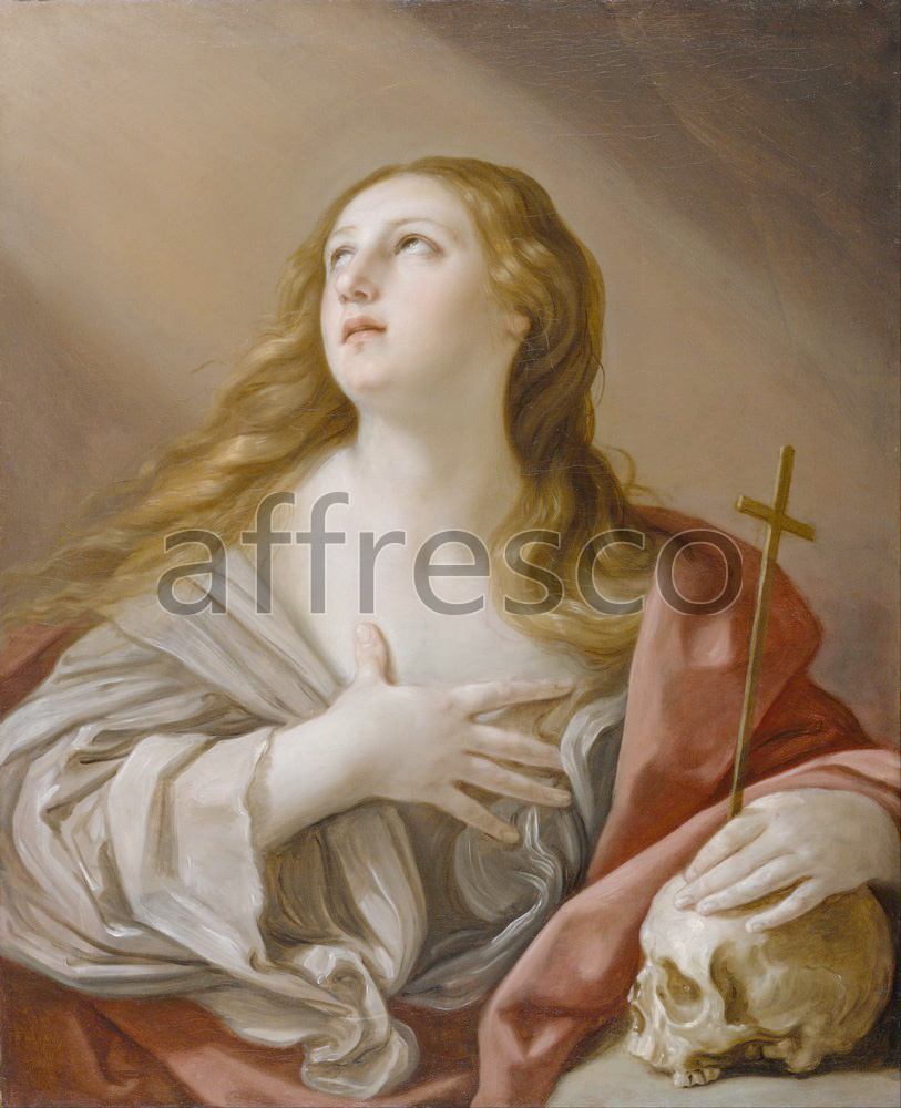 Biblical themes | Guido Reni The Penitent Magdalene | Affresco Factory