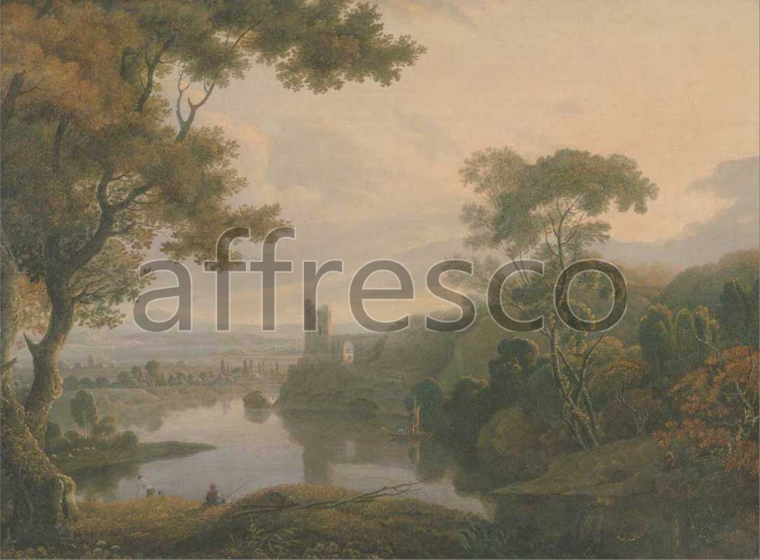 Classic landscapes | George Barret River Landscape | Affresco Factory