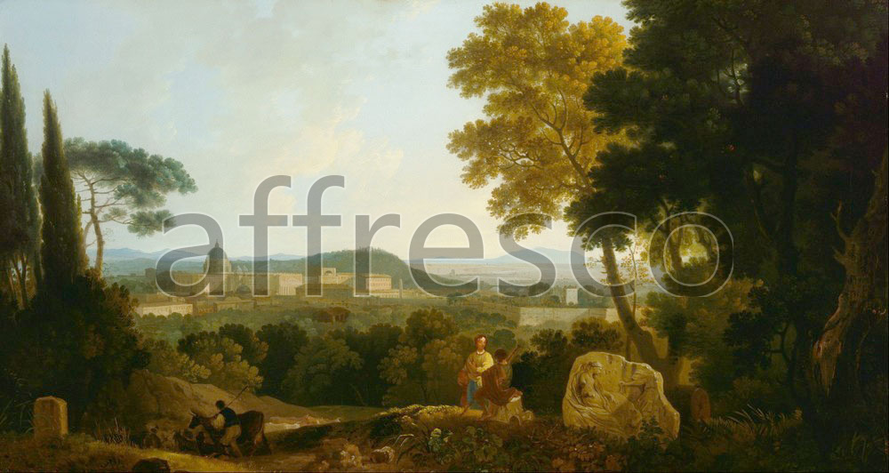 Classic landscapes | Richard Wilson St Peters and the Vatican from the Janiculum | Affresco Factory