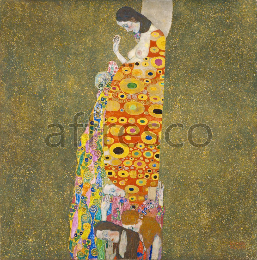 Impressionists & Post-Impressionists | Gustav Klimt Hope II | Affresco Factory