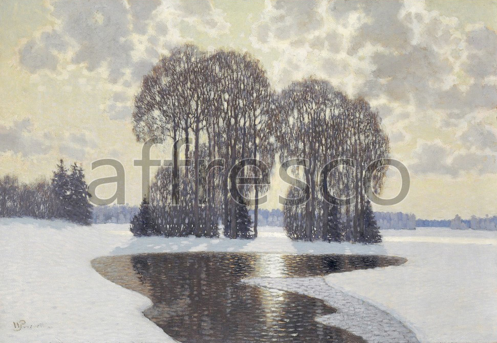Impressionists & Post-Impressionists | Vilhelms Purvitis Winter | Affresco Factory