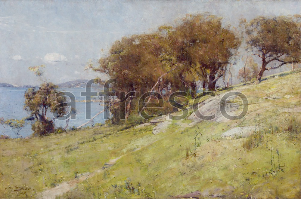 Impressionists & Post-Impressionists | Arthur Streeton Cremorne pastoral | Affresco Factory
