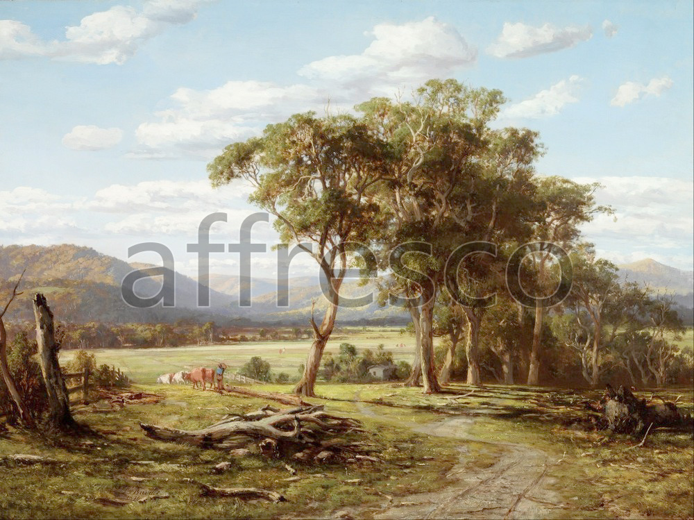 Classic landscapes | Louis Buvelot At Lilydale | Affresco Factory