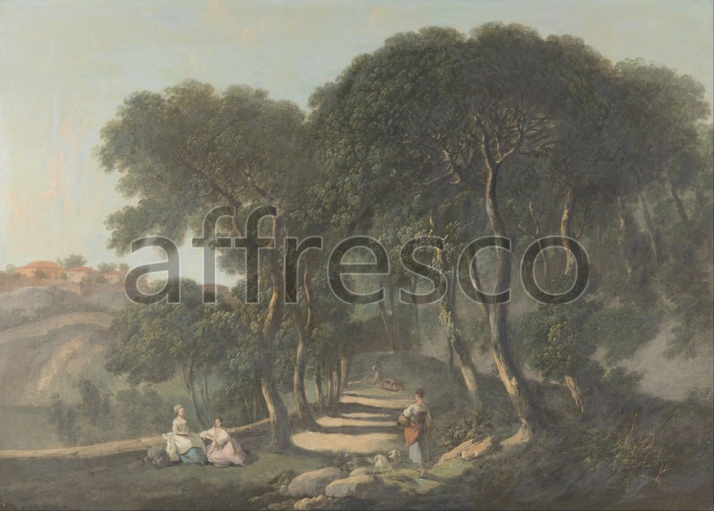 Classic landscapes | Nathaniel Dance Holland View near Rome | Affresco Factory