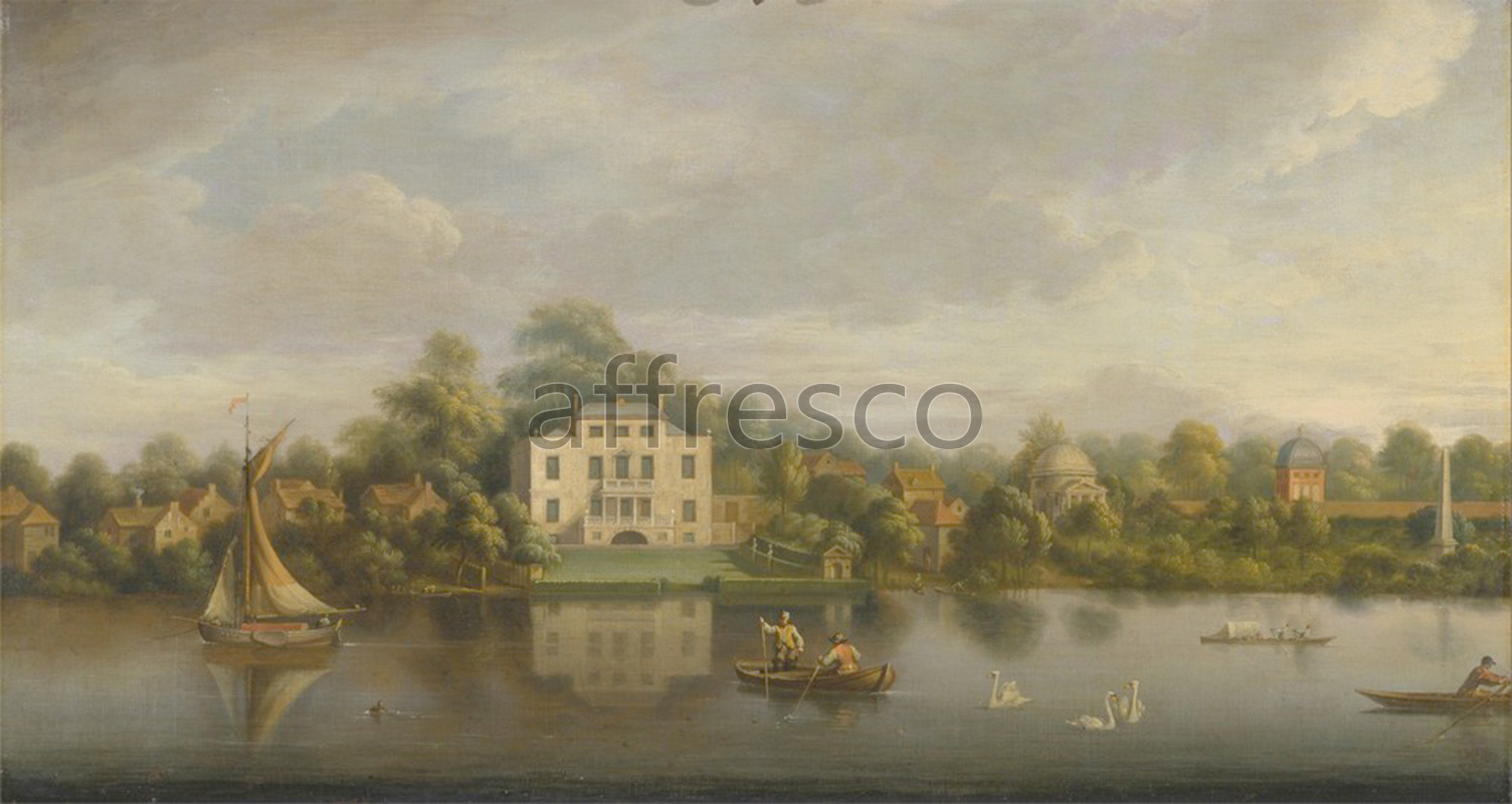 Classic landscapes | Joseph Nickolls Popes Villa Twickenham | Affresco Factory