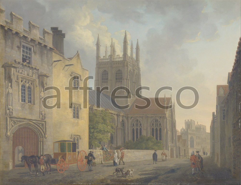 Classic landscapes | Michael Angelo Rooker Merton College Oxford | Affresco Factory