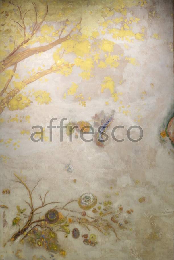 Impressionists & Post-Impressionists | Odilon redon figure dalla decorazione della sala da parnzo del castello di domecy | Affresco Factory