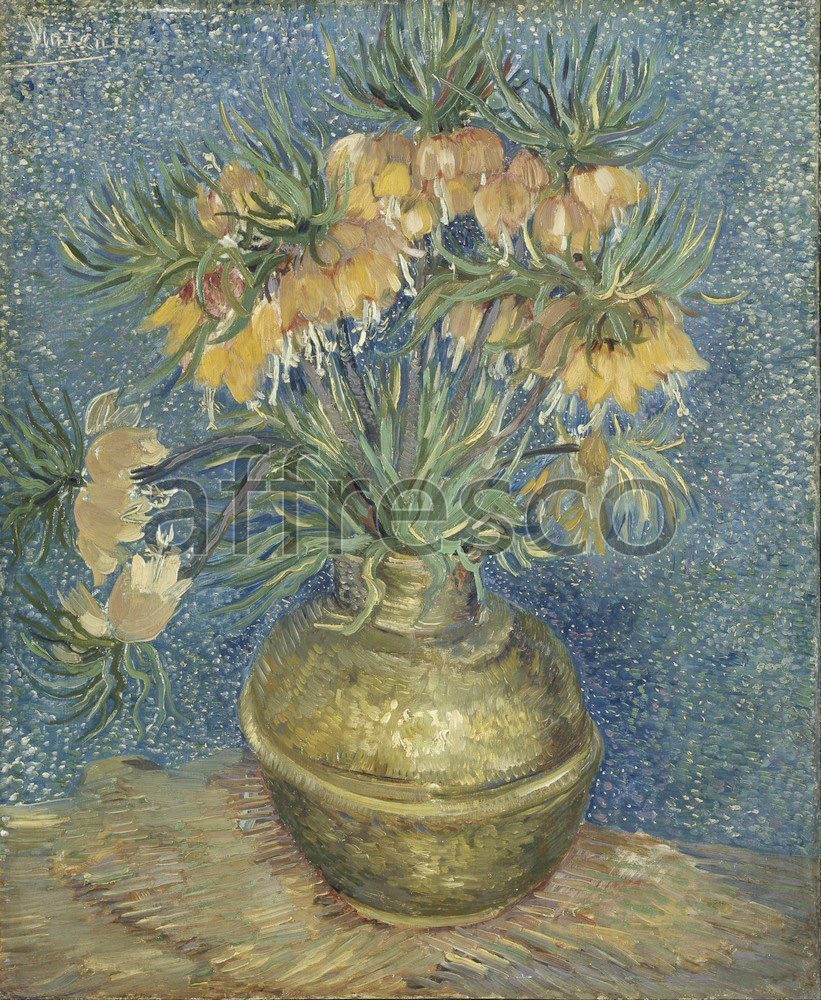 Impressionists & Post-Impressionists | Vincent van Gogh Imperial Fritillaries in a Copper Vase | Affresco Factory