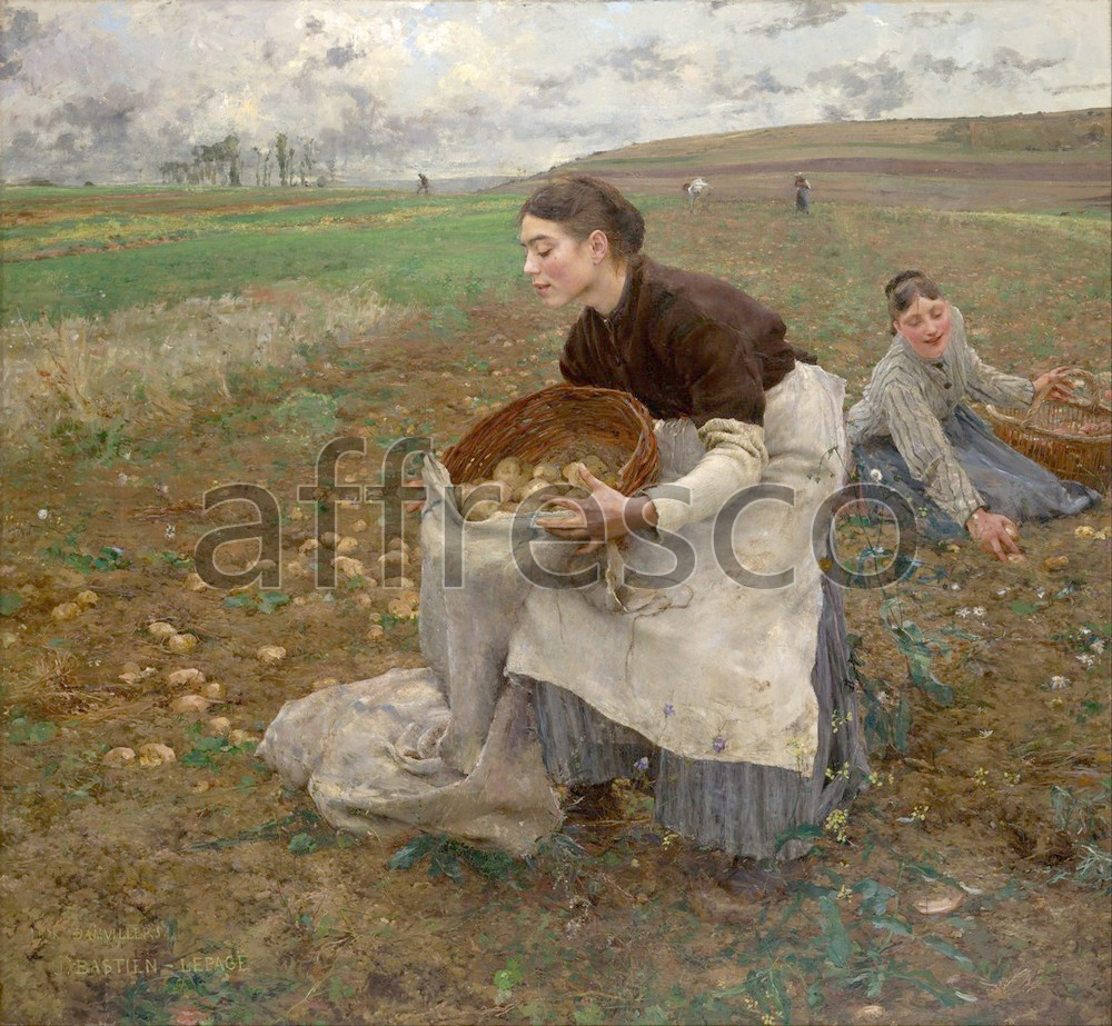 Scenic themes | Jules Bastien Lepage October | Affresco Factory