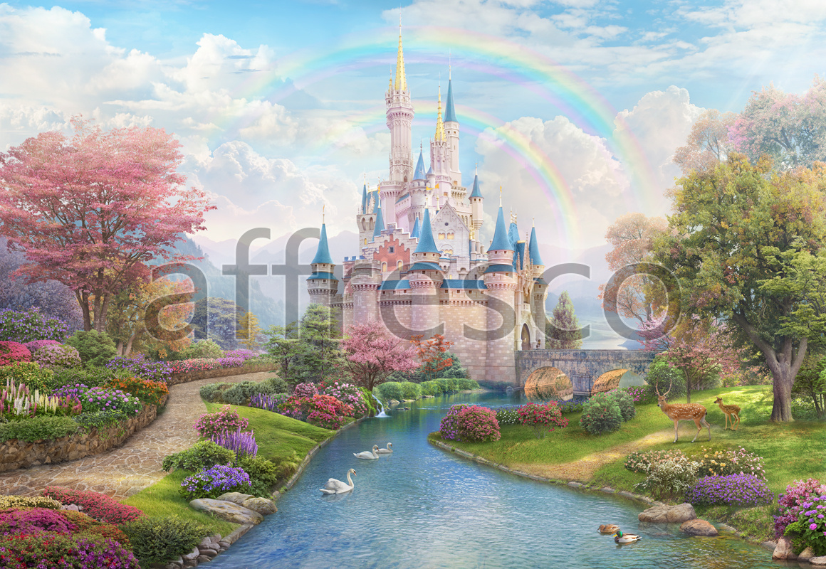 9717 | For Children | wonderfull castle | Affresco Factory