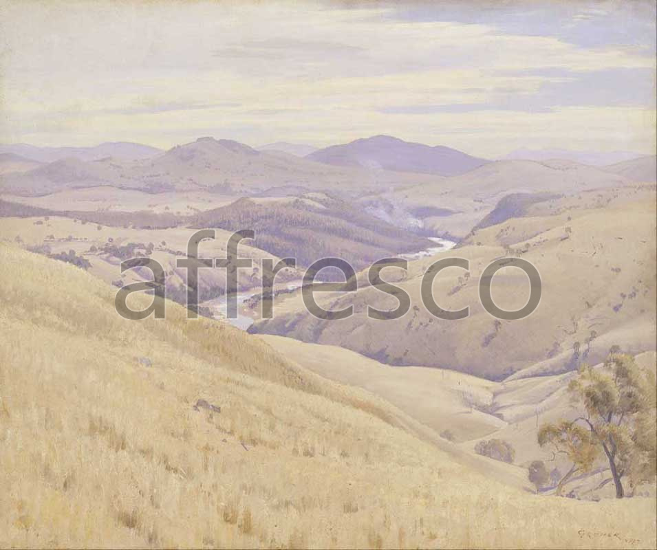 Classic landscapes | Elioth Gruner Weetangera Canberra | Affresco Factory