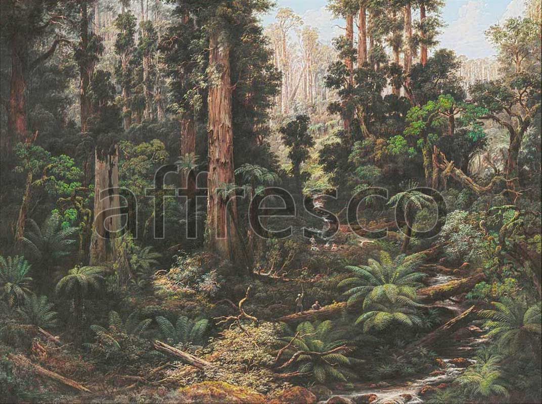 Classic landscapes | Isaac Whitehead  In the Sassafras Valley Victoria | Affresco Factory