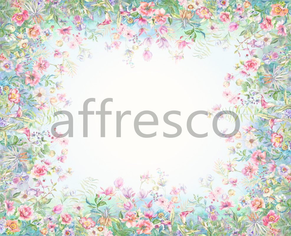9806 |  Ceilings  | Sky and flowers | Affresco Factory