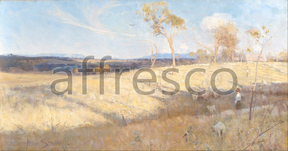 Impressionists & Post-Impressionists | Arthur Streeton Golden summer Eaglemont | Affresco Factory