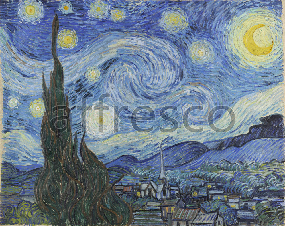 Impressionists & Post-Impressionists | Van Gogh Starry Night | Affresco Factory
