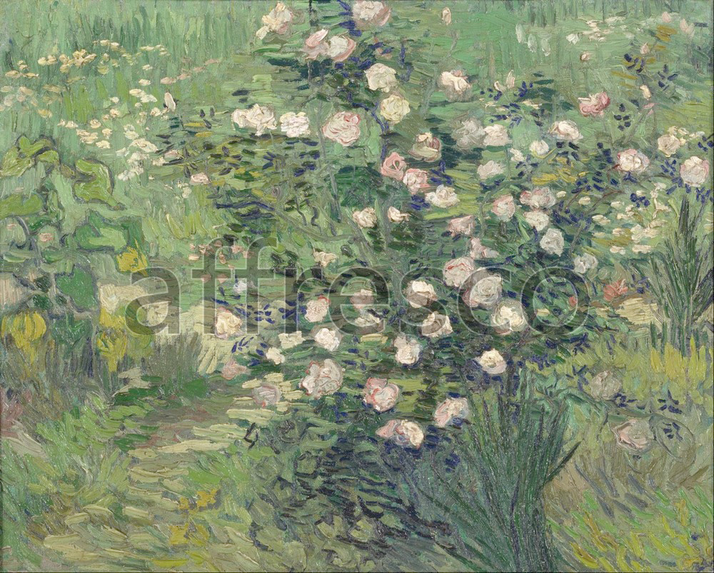 Impressionists & Post-Impressionists | Vincent van Gogh Roses 2 | Affresco Factory