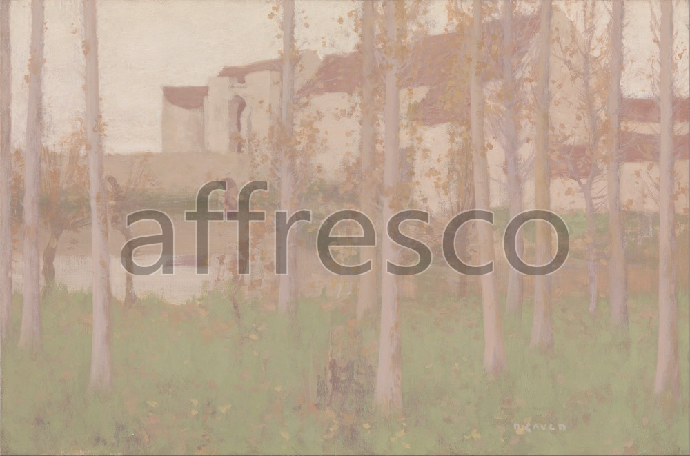 Impressionists & Post-Impressionists | David Gauld The Haunted Chateau Grez sur Loing | Affresco Factory