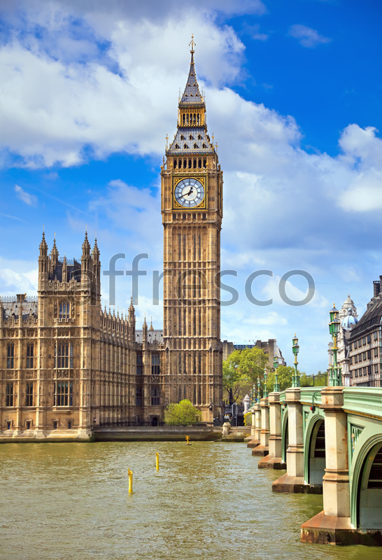 ID12958 | Pictures of Cities  | Big Ben at serene weather | Affresco Factory