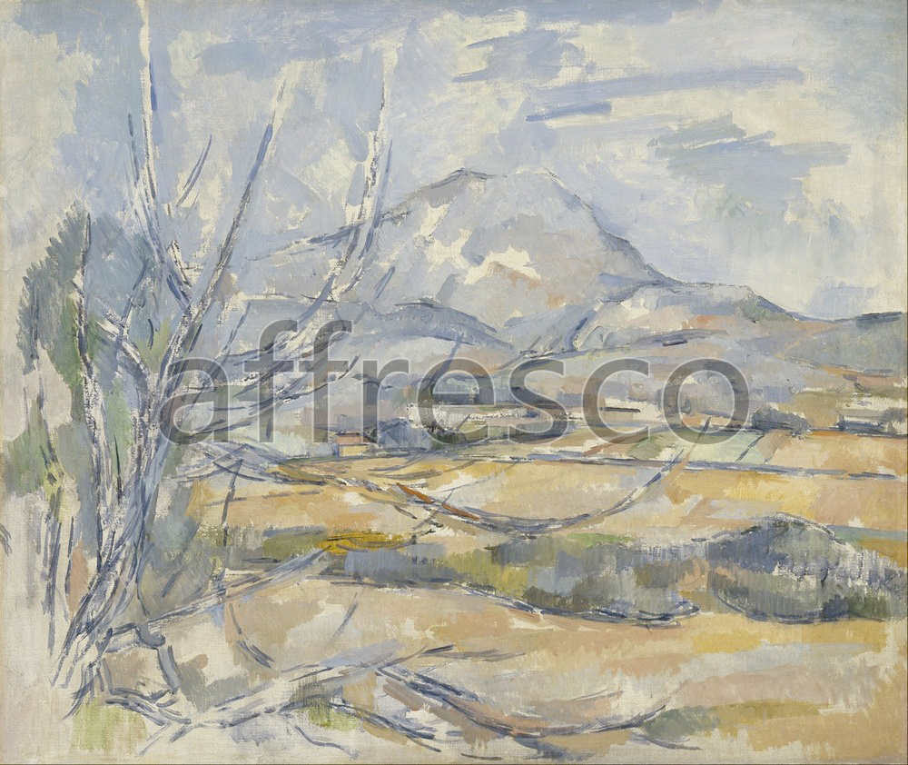 Impressionists & Post-Impressionists | Paul Cezanne Montagne Sainte Victoire | Affresco Factory