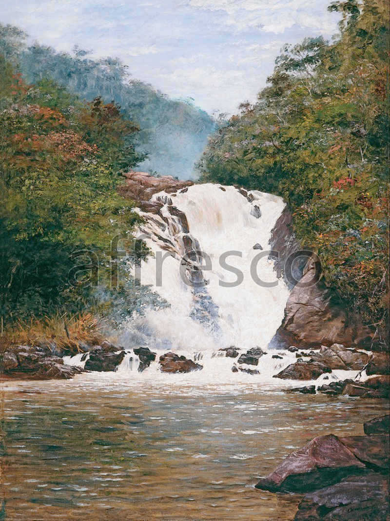 Classic landscapes | Almeida Junior Votorantim Waterfall | Affresco Factory