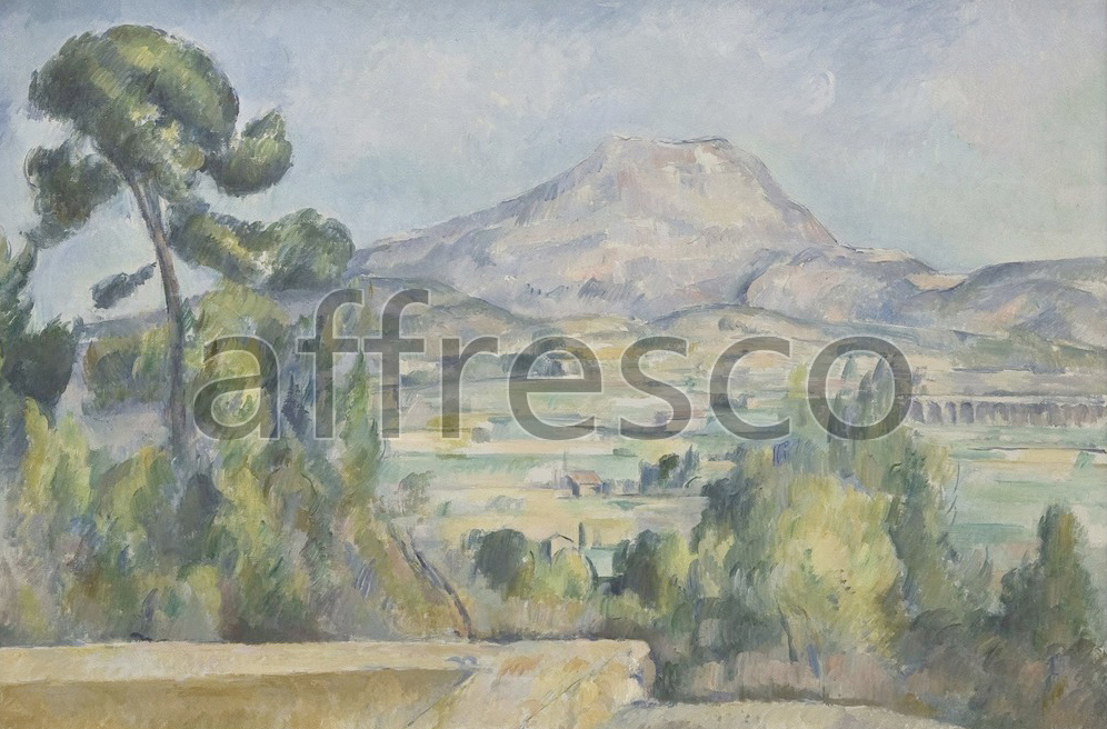Impressionists & Post-Impressionists | Paul Cezanne Montagne Saint Victoire 2 | Affresco Factory