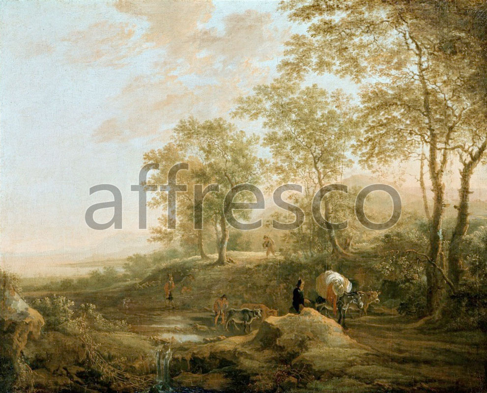 Classic landscapes | Both Jan Banks of a Brook | Affresco Factory