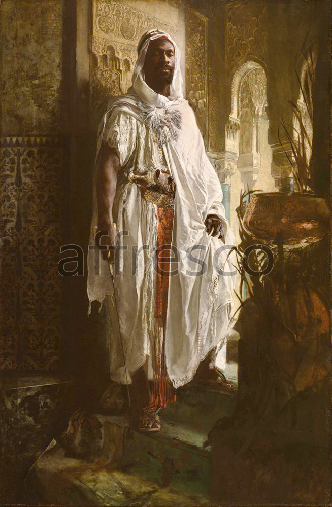 Scenic themes | Eduard Charlemont Austrian The Moorish Chief | Affresco Factory