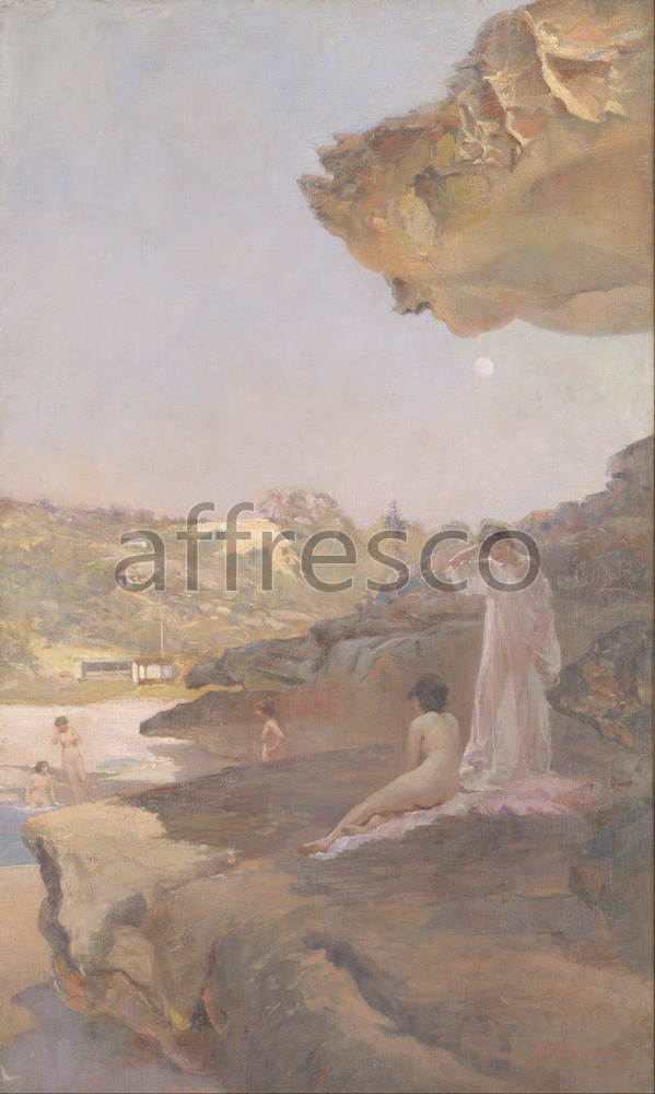 Scenic themes | Julian Ashton Tamarama Beach forty years ago a summer morning | Affresco Factory