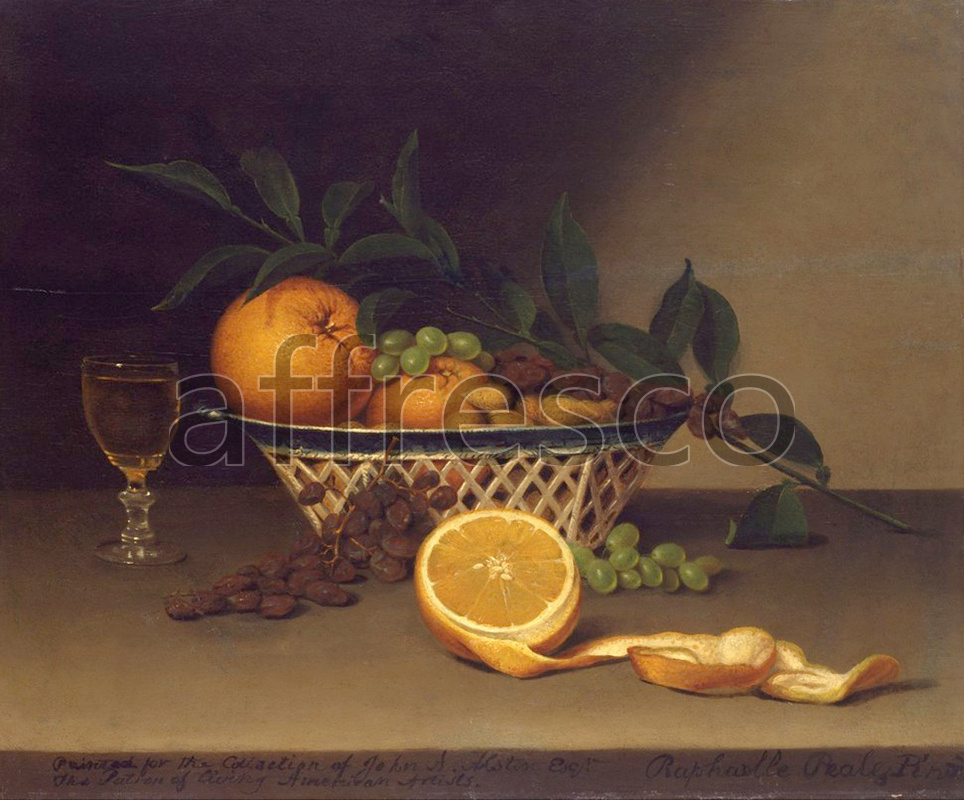 Still life | Raphaelle Peale Still Life with Oranges | Affresco Factory