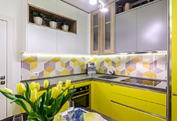 Project «Kitchen sets to the ceiling», NTV сhannel, «Kvartirnyi vopros» TV show         