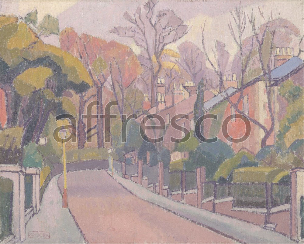 Impressionists & Post-Impressionists | Spencer Frederick Gore Cambrian Road Richmond | Affresco Factory