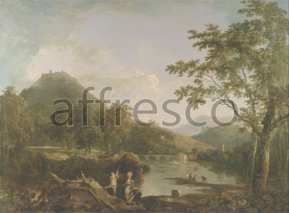 Classic landscapes | Richard Wilson Dinas Bran from Llangollen 2 | Affresco Factory