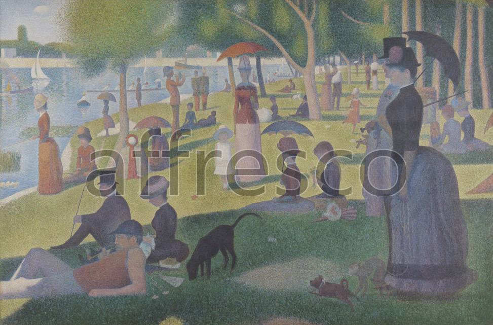 Impressionists & Post-Impressionists | Georges Seurat A Sunday on La Grande Jatte | Affresco Factory