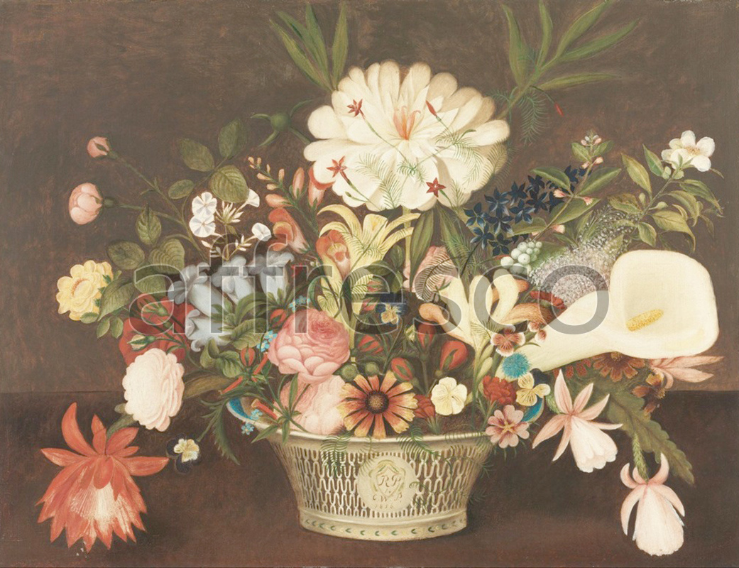 Still life | Rubens Peale American From Nature in the Garden | Affresco Factory