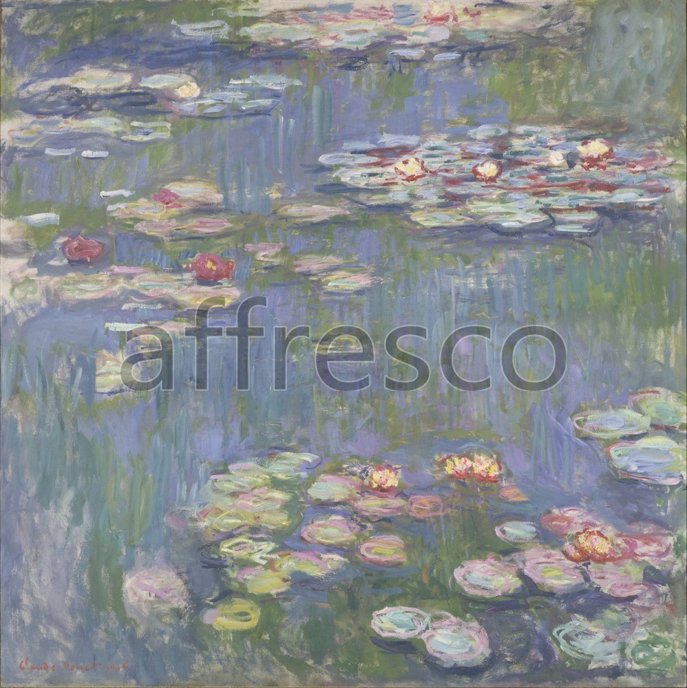 Impressionists & Post-Impressionists | Claude Monet Water Lilies 2 | Affresco Factory