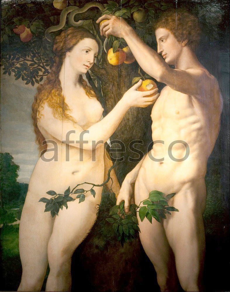 Biblical themes | Frans Floris The Fall of Man | Affresco Factory