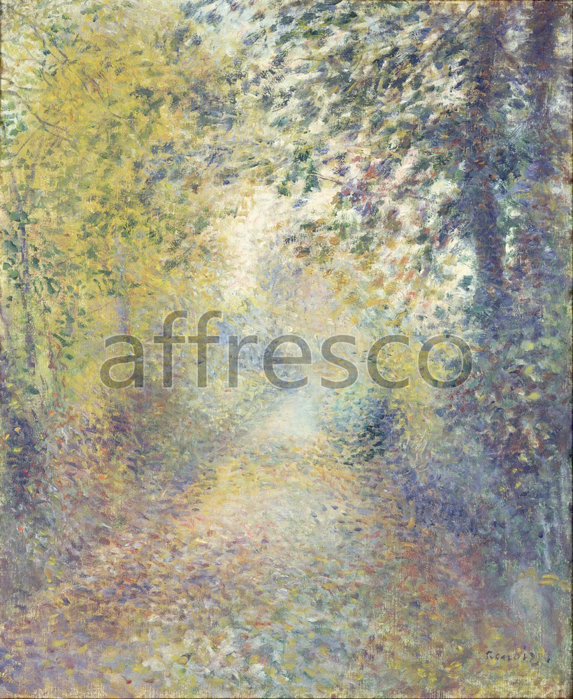 Impressionists & Post-Impressionists | Pierre Auguste Renoir In the Woods | Affresco Factory