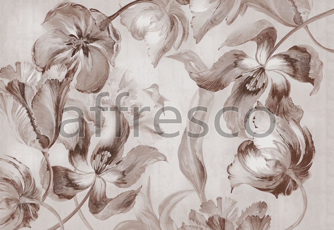 7141 | Flowers | motive with tulips | Affresco Factory