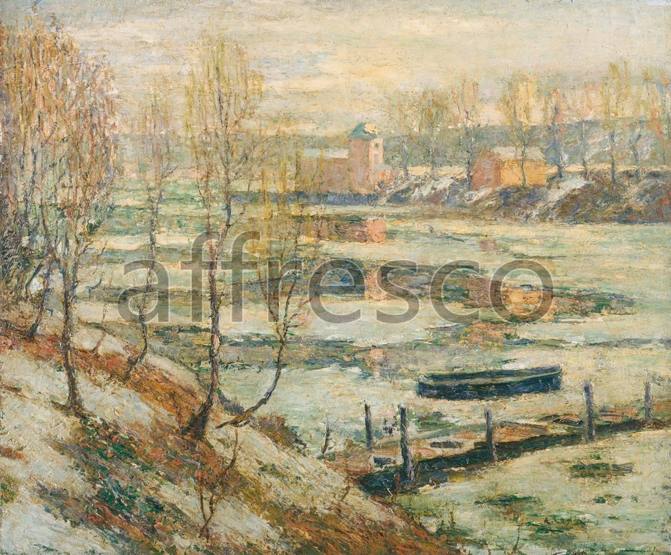 Impressionists & Post-Impressionists | Ernest Lawson Ice in the River | Affresco Factory