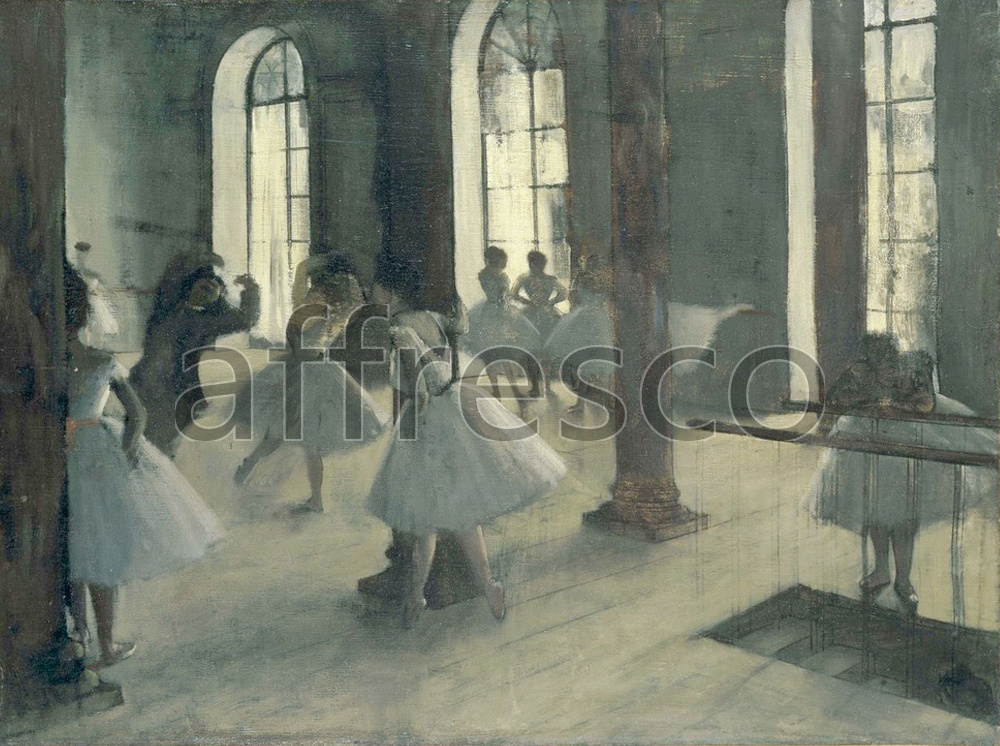 Impressionists & Post-Impressionists | Edgar Degas La Repetition au foyer de la danse | Affresco Factory