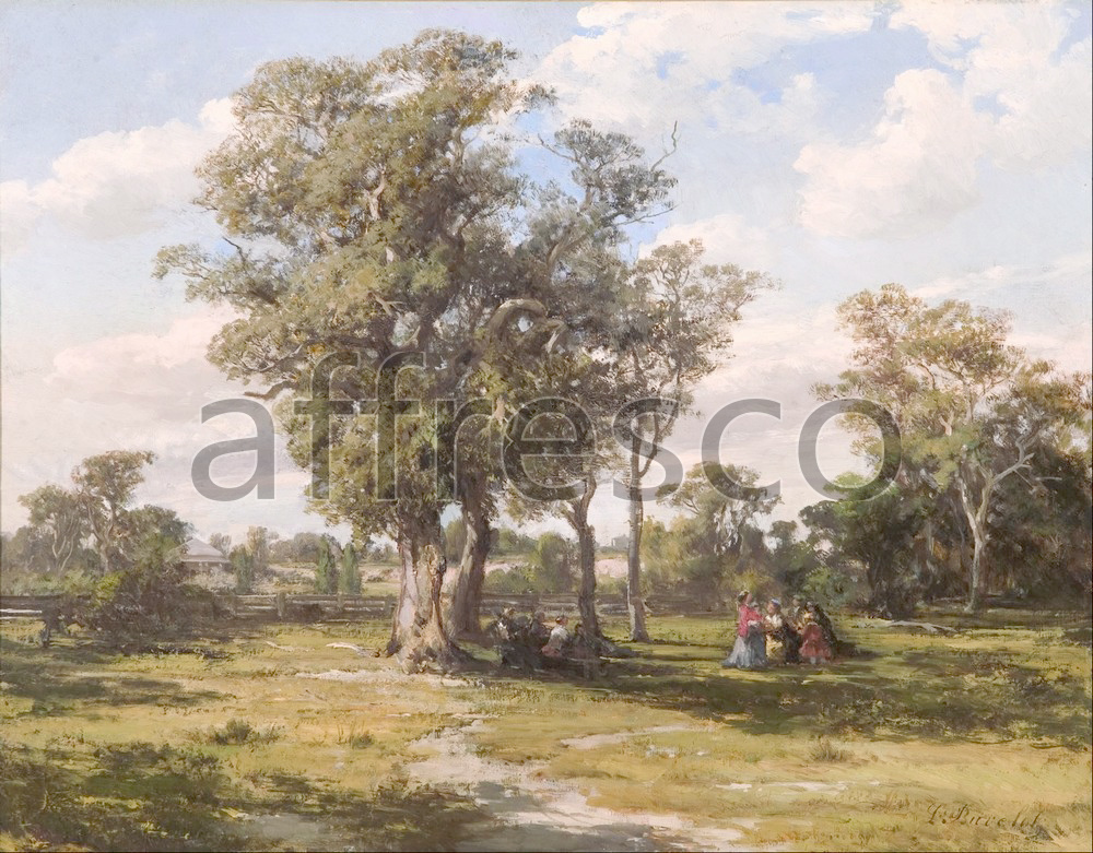 Classic landscapes | Louis Buvelot St Kilda Park | Affresco Factory